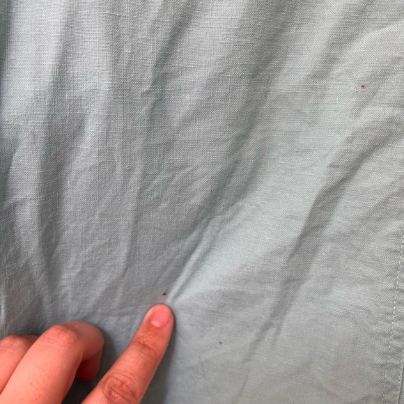 Vintage Cotton 90s Utility Bomber Jacket M Aqua - Picture 11 of 15